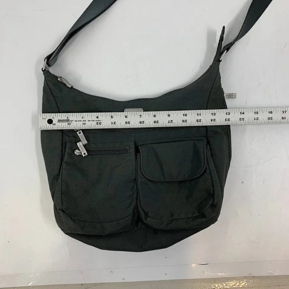 Baggallini Women's Travel Tote Canvas Zipper Crossbody Bag Zip - Picture 12 of 15